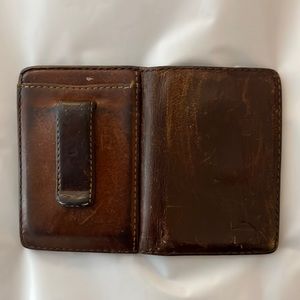 Leather Tommy Bahama Wallet & Money Clip (Brown)